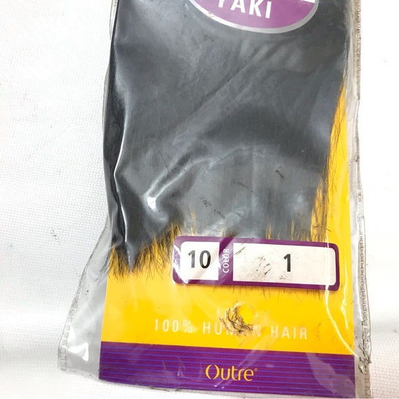 10” Outre Premium Purple Pack 100% Human Hair Yaki Weave Extension - Picture 13 of 15
